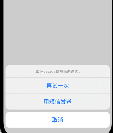 万冲镇apple维修iPhone上无法正常发送iMessage信息