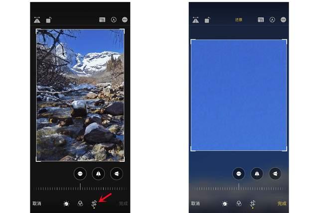 万冲镇苹果手机维修分享iPhone手机如何使用裁剪功能隐藏照片 