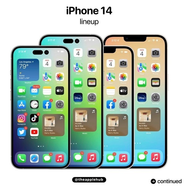 万冲镇苹果14维修分享iPhone 14全家福 