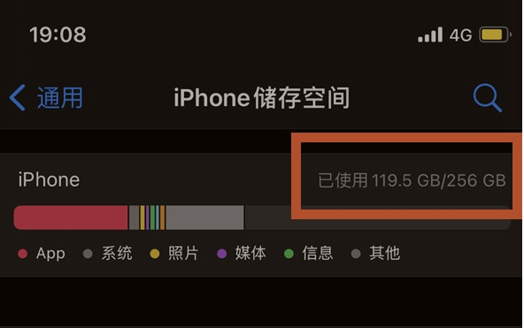 万冲镇苹果13维修分享iPhone13如何查看剩余内存 