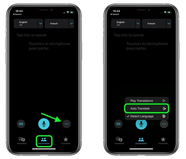 万冲镇苹果手机维修分享iOS 15 “翻译” App 新改进 
