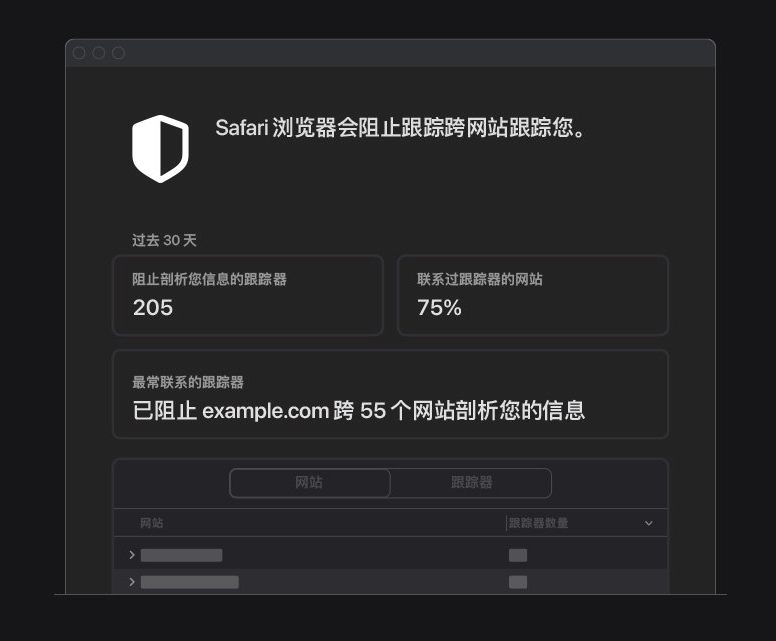 万冲镇苹果手机维修分享如何在 Safari 浏览器中查看和打开隐私报告 